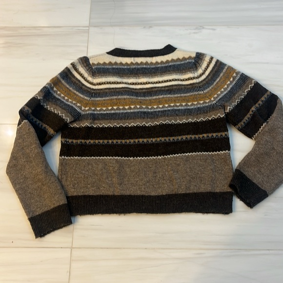 Heartloom Fair Isle Cardigan Sweater - Picture 4 of 4